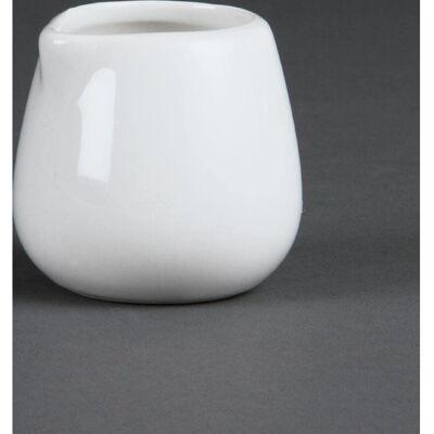 Olympia Milch- und Sahnepot 43ml - Porzellan - 12 Stück Olympia Milch- und Sahnepot 43ml - Porzellan - 12 Stück
