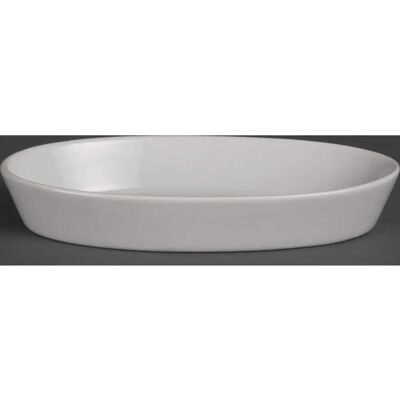 Piatto da forno ovale bianco Olympia - 6 pezzi - 195x110 mm Piatto da forno ovale bianco Olympia - 6 pezzi - 195x110 mm