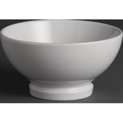 Olympia Salad Bowls Blancs - 14cm - Empilables, Résistants - Publicité Olympia Salad Bowls Blancs - 14cm - Empilables, Résistants - Publicité