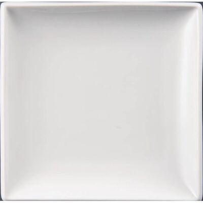 Fyrkantiga Whiteware-tallrikar - 12 stycken - 240mm - Hotellporrlin Fyrkantiga Whiteware-tallrikar - 12 stycken - 240mm - Hotellporrlin