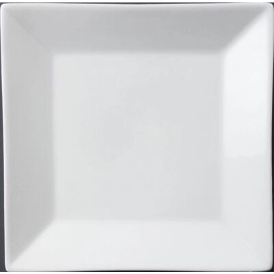 Plato cuadrado OLYMPIA 25cm - 6 piezas Plato cuadrado OLYMPIA 25cm - 6 piezas