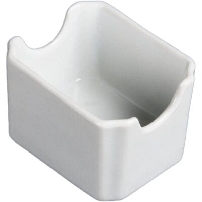 Olympia Whiteware Sugar Sachet Holder - 6 pcs - Square Olympia Whiteware Sugar Sachet Holder - 6 pcs - Square