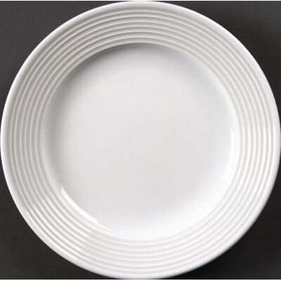 Assiette Blanche Linéaire Olympia 150mm - Assiette - Publicité Assiette Blanche Linéaire Olympia 150mm - Assiette - Publicité