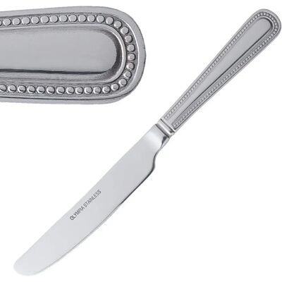Olympia Bead Stainless Steel Dessert Knife 199mm - Dessert Knife Olympia Bead Stainless Steel Dessert Knife 199mm - Dessert Knife