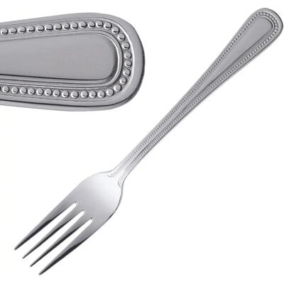 Olympia Bead Dessertgaffel - 184mm - Inox - Ergonomisk & Elegant Olympia Bead Dessertgaffel - 184mm - Inox - Ergonomisk & Elegant