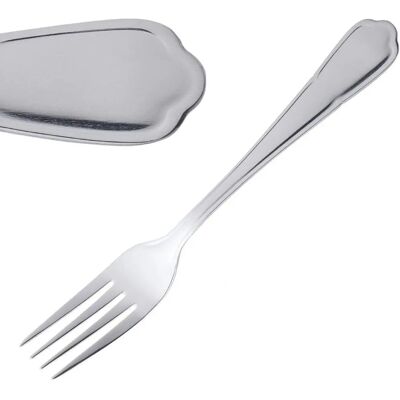 Olympia Dubarry 189mm Stainless Steel Dessert Fork - Set of 12 Olympia Dubarry 189mm Stainless Steel Dessert Fork - Set of 12