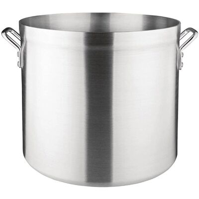 Casserole en Aluminium Vogue - 47,2L Grande Capacité, Chauffage Uniforme - Publicité Casserole en Aluminium Vogue - 47,2L Grande Capacité, Chauffage Uniforme - Publicité