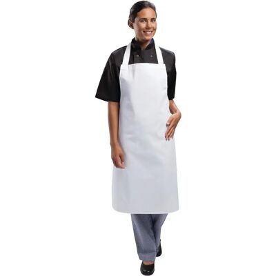 Whites Chefs Clothing White Bib Apron - Chef Uniforms & Kitchen Wear Whites Chefs Clothing White Bib Apron - Chef Uniforms & Kitchen Wear