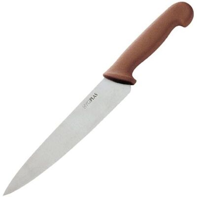 Cuchillo de Cocina Hygiplas 215mm - Acero Inoxidable, Marrón, Apto para Lavavajillas Cuchillo de Cocina Hygiplas 215mm - Acero Inoxidable, Marrón, Apto para Lavavajillas