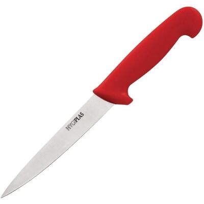 Cuchillo de filetear Hygiplas 15cm Rojo - Cuchillo de Cocina Cuchillo de filetear Hygiplas 15cm Rojo - Cuchillo de Cocina