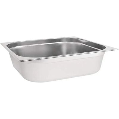 Vogue Stainless Steel Gastronorm Pan 2/3 - 150mm - Gastronorm Pan Vogue Stainless Steel Gastronorm Pan 2/3 - 150mm - Gastronorm Pan