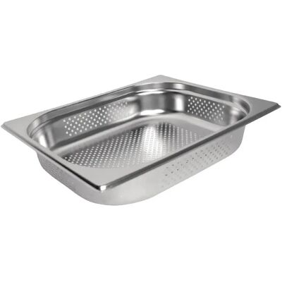 VOGUE Gastronorm perforado en acero inoxidable GN 1/2 - 9L VOGUE Gastronorm perforado en acero inoxidable GN 1/2 - 9L