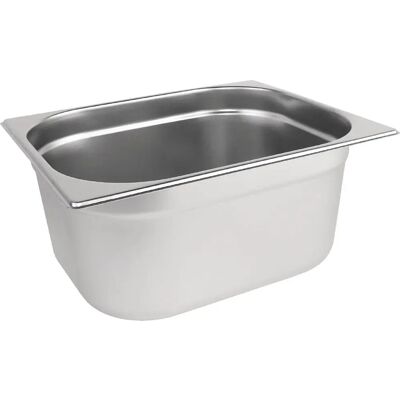 Vogue Contenedor Gastronorm en Acero Inoxidable 1/2 - Contenedor Gastronorm Vogue Contenedor Gastronorm en Acero Inoxidable 1/2 - Contenedor Gastronorm