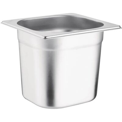 Vogue Rostfritt Stål GN 1/6 Matlåda - 2,2L, 150mm Vogue Rostfritt Stål GN 1/6 Matlåda - 2,2L, 150mm