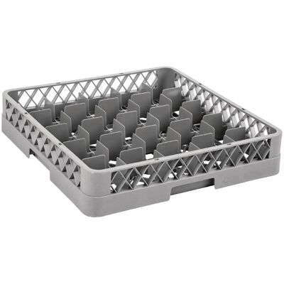 Vogue Glass Rack 25 Compartments - F613 - Glass Storage Vogue Glass Rack 25 Compartments - F613 - Glass Storage