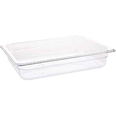Contenitore Gastronorm Vogue U228 - 1/2 Dimensioni, Policarbonato, 65mm Contenitore Gastronorm Vogue U228 - 1/2 Dimensioni, Policarbonato, 65mm