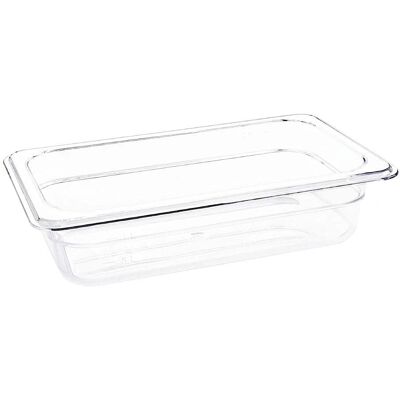 Recipiente de Policarbonato Vogue GN1/4 - 65mm profundo Recipiente de Policarbonato Vogue GN1/4 - 65mm profundo