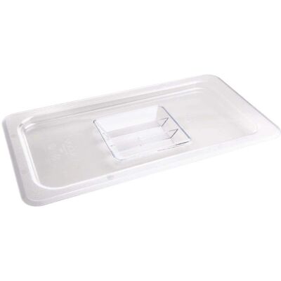 Couvercle en polycarbonate Vogue GN1/3 - Couvercle de cuisson Couvercle en polycarbonate Vogue GN1/3 - Couvercle de cuisson