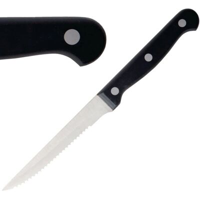 Olympia Köttkniv - 215mm sågklinga - Svart handtag - 12-pack Olympia Köttkniv - 215mm sågklinga - Svart handtag - 12-pack