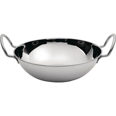 Olympia Rostfritt Stål Balti Tallrik - 154mm - Hållbar & Elegant Olympia Rostfritt Stål Balti Tallrik - 154mm - Hållbar & Elegant