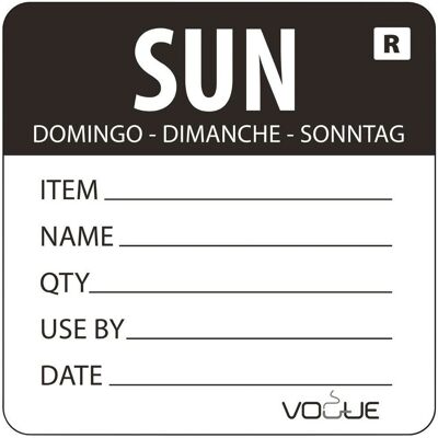 Vogue Sunday Color Code Sticker - 500 pcs Vogue Sunday Color Code Sticker - 500 pcs