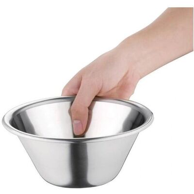 Bassine en Acier Inoxydable Vogue - 8 Tailles - Résistante et Durable - Publicité Bassine en Acier Inoxydable Vogue - 8 Tailles - Résistante et Durable - Publicité