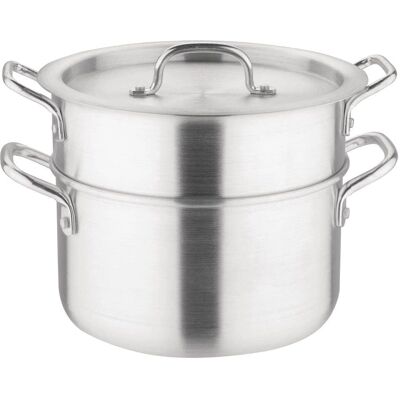 Vogue Aluminium Double Boiler Pan 4L - K643 Vogue Aluminium Double Boiler Pan 4L - K643