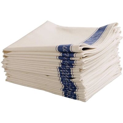 Vogue Linen Glass Cloth - Blue - 76x50cm - Glass Cloth Vogue Linen Glass Cloth - Blue - 76x50cm - Glass Cloth