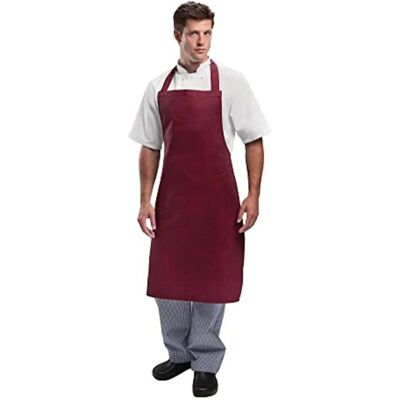 Whites Chefs Clothing Bordeaux Apron - 970 x 710 mm Whites Chefs Clothing Bordeaux Apron - 970 x 710 mm