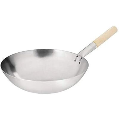 Vogue K299 Wok Conique - 35.6cm - Acier Professionnel Vogue K299 Wok Conique - 35.6cm - Acier Professionnel