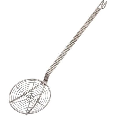 Vogue Frying Skimmer - Ø 200 mm - Safety Handle Vogue Frying Skimmer - Ø 200 mm - Safety Handle