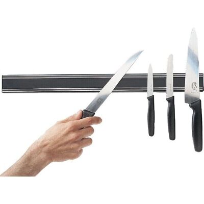 Vogue Magnetic Knife Holder - 610 mm Stainless Steel - Wall Mount Vogue Magnetic Knife Holder - 610 mm Stainless Steel - Wall Mount