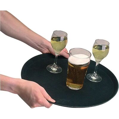 Olympia Kristallon Non-slip Round Serving Tray - 406mm Olympia Kristallon Non-slip Round Serving Tray - 406mm