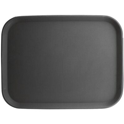 Olympia Kristallon rutschfester Servierplatte - 356x457mm - Schwarz Olympia Kristallon rutschfester Servierplatte - 356x457mm - Schwarz