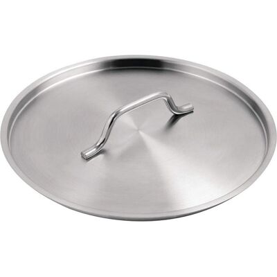 Vogue Stainless Steel Saucepan Lid 280mm - M951 Vogue Stainless Steel Saucepan Lid 280mm - M951
