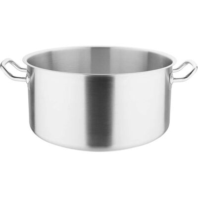 VOGUE Stainless Steel 18.5L Saucepans - Induction Compatible VOGUE Stainless Steel 18.5L Saucepans - Induction Compatible