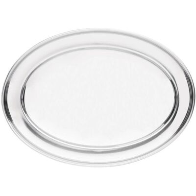 Olympia Stainless Steel Oval Serving Plate - 450mm Olympia Stainless Steel Oval Serving Plate - 450mm