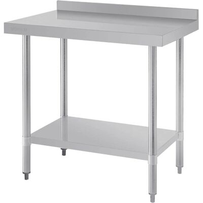 Mesa de Preparación de Acero Inoxidable Vogue - 900 x 600 mm Mesa de Preparación de Acero Inoxidable Vogue - 900 x 600 mm