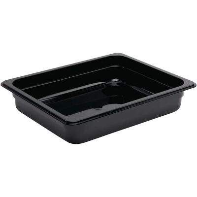 Vogue Bandeja Gastronorm de Policarbonato Negro - 65mm Vogue Bandeja Gastronorm de Policarbonato Negro - 65mm