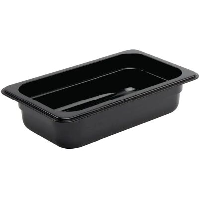 VOGUE Bandeja Gastronorm negra 65mm VOGUE Bandeja Gastronorm negra 65mm