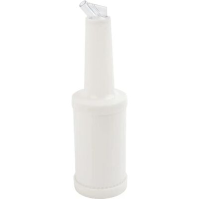 Bouteille Verseuse Blanche Vogue 1L - Plastique, Facile à Nettoyer, Codage Couleur - Publicité Bouteille Verseuse Blanche Vogue 1L - Plastique, Facile à Nettoyer, Codage Couleur - Publicité