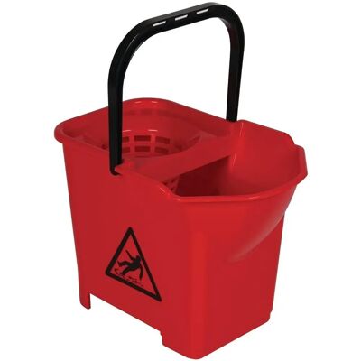 Jantex Seau Rouge 14L - Seau - Publicité Jantex Seau Rouge 14L - Seau - Publicité