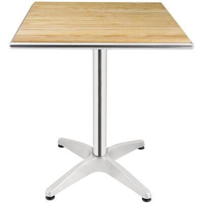 Bolero Square Ash Table - 60cm for Outdoor Use Bolero Square Ash Table - 60cm for Outdoor Use