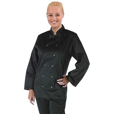 Whites Vegas Unisex Chef Jacket - Durable, Comfortable, Size L Whites Vegas Unisex Chef Jacket - Durable, Comfortable, Size L