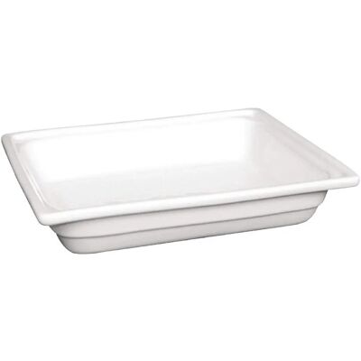 Olympia Whiteware GN 1/2 Porcelain Serving Plate - Serving Plate Olympia Whiteware GN 1/2 Porcelain Serving Plate - Serving Plate
