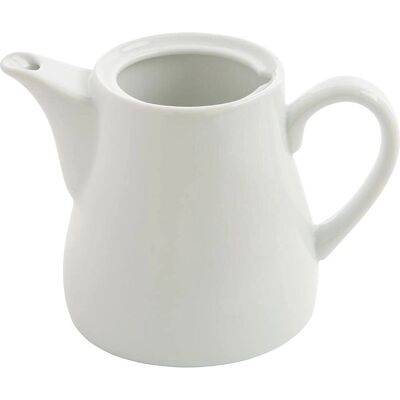 Olympia Whiteware 480ml Porcelain Teapot - Stackable, Durable Olympia Whiteware 480ml Porcelain Teapot - Stackable, Durable