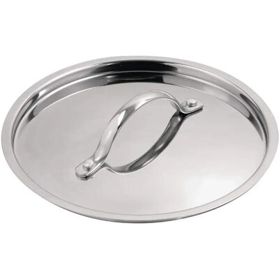 Vogue Cookware Cover - Ø200mm - Stainless Steel & Aluminum - Induction Compatible Vogue Cookware Cover - Ø200mm - Stainless Steel & Aluminum - Induction Compatible