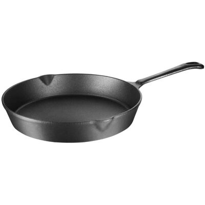 Vogue Cast Iron Frying Pan - 25.5cm - Durable, Induction-Ready Vogue Cast Iron Frying Pan - 25.5cm - Durable, Induction-Ready