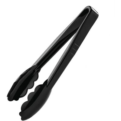 Pinzas negras Vogue 300mm - Herramienta de cocina Pinzas negras Vogue 300mm - Herramienta de cocina