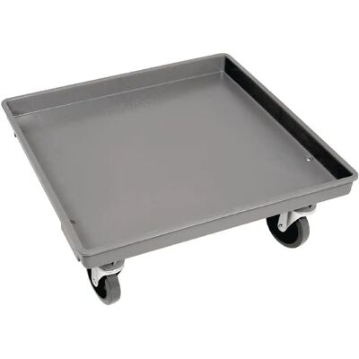 Vogue Laundry Cart - High-Quality Polypropylene, Gray Vogue Laundry Cart - High-Quality Polypropylene, Gray